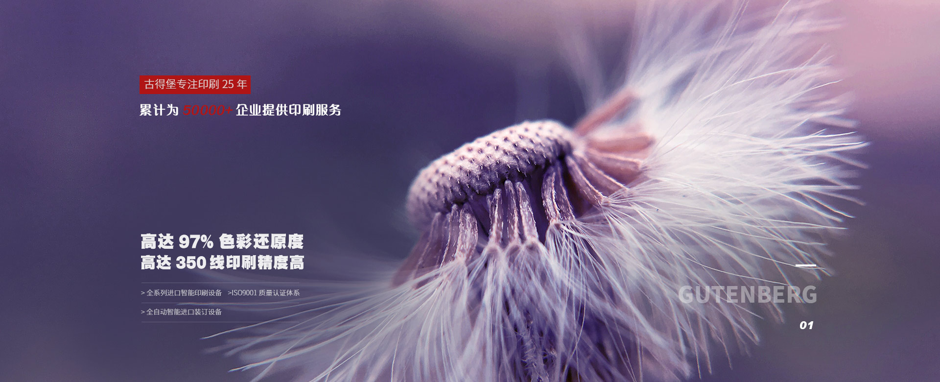 古得堡20年印刷經(jīng)驗(yàn)，色彩高度還原，專(zhuān)業(yè)畫(huà)冊(cè)印刷定制加工。